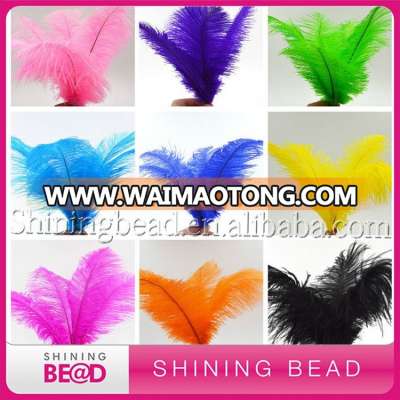 Fashion Colorful Party Dyed Pattern and Ostrich Feather Material Feathers For Sale Cheap